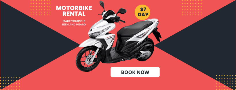 Red Motorbike Rental Promo Your Story
